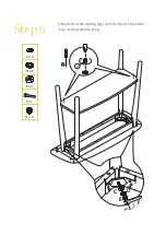 Preview for 7 page of BROSA Kaneko Console Table Assembly Manual