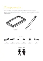 Preview for 2 page of BROSA Kaneko Dining Table Assembly Manual