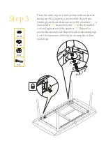 Preview for 4 page of BROSA Kaneko Extendable Dining Table Assembly Manual