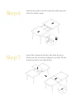 Preview for 6 page of BROSA Kaneko Extendable Dining Table Assembly Manual