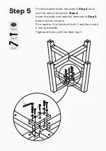 Preview for 8 page of BROSA Lucille Round Table Assembly Manual