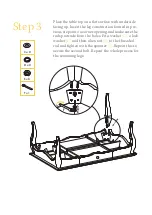 Preview for 4 page of BROSA Maison Storage Coffee Table Assembly Manual