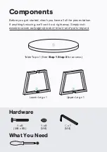 Preview for 3 page of BROSA Marin Round Dining Table Assembly Manual