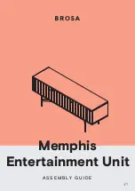 BROSA Memphis Entertainment Unit Assembly Manual preview