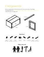 Preview for 2 page of BROSA Nancy Chest of Drawers Assembly Manual