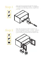 Preview for 3 page of BROSA Nancy Chest of Drawers Assembly Manual