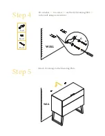 Preview for 5 page of BROSA Nancy Chest of Drawers Assembly Manual