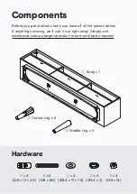 Preview for 3 page of BROSA Olsen Entertainment Unit Assembly Manual