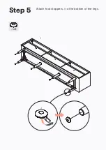 Preview for 8 page of BROSA Olsen Entertainment Unit Assembly Manual