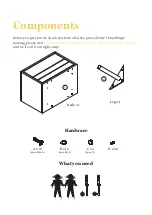 Preview for 2 page of BROSA Prato Bedside Table Assembly Manual