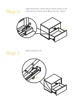 Preview for 5 page of BROSA Prato Bedside Table Assembly Manual