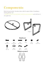 Preview for 2 page of BROSA Romulus Extendable Dining Table Assembly Manual