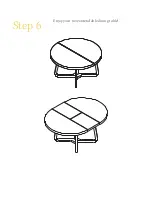 Preview for 7 page of BROSA Romulus Extendable Dining Table Assembly Manual