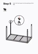 Preview for 8 page of BROSA Samui Outdoor Bar Table Assembly Manual