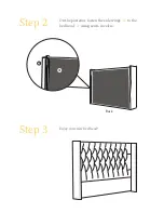 Preview for 3 page of BROSA Stella Bed Head Assembly Manual