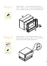 Preview for 3 page of BROSA Tallinn Bedside Table Assembly Manual