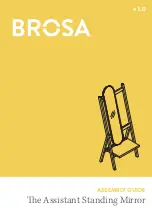 Preview for 1 page of BROSA The Assistant Standing Mirror Assembly Manual