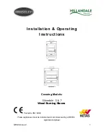 Broseley Silverdale 5 Installation & Operating Instructions Manual preview