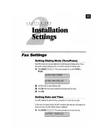 Preview for 21 page of Brother 7000FC Inkjet Setup Manual