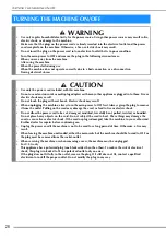 Preview for 28 page of Brother 882-W30 Operation Manuals