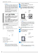 Preview for 66 page of Brother 882-W80 Operation Manual