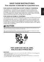 Preview for 3 page of Brother 884-B03 Operation Manual