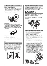 Preview for 8 page of Brother 884-B03 Operation Manual