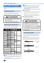 Preview for 22 page of Brother 885-E35 Operation Manual