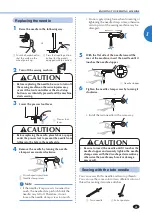 Preview for 23 page of Brother 885-E35 Operation Manual