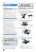 Preview for 62 page of Brother 885-E35 Operation Manual