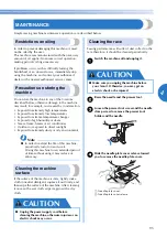 Preview for 97 page of Brother 885-E42 Operation Manual