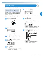 Preview for 63 page of Brother 885-S61 Operation Manual