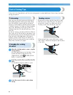 Preview for 68 page of Brother 885-S61 Operation Manual