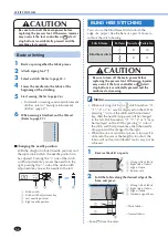 Preview for 34 page of Brother 888-E33 Operation Manual