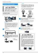 Preview for 22 page of Brother 888-G30 Operation Manual