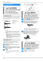 Preview for 30 page of Brother 888-G30 Operation Manual