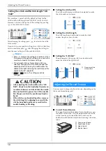 Preview for 40 page of Brother 888-G30 Operation Manual