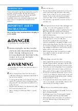 Preview for 3 page of Brother 888-K80 Operation Manual