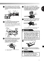 Preview for 17 page of Brother 888-X39 Operation Manual