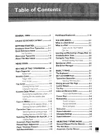 Preview for 3 page of Brother CM-2000 User Manual