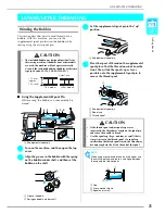 Preview for 26 page of Brother Computerized Sewing and Quilting Machine Operation Manual