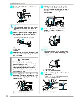 Preview for 31 page of Brother Computerized Sewing and Quilting Machine Operation Manual