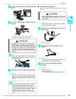 Preview for 42 page of Brother Computerized Sewing and Quilting Machine Operation Manual