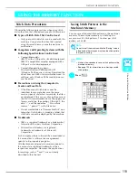 Preview for 120 page of Brother Computerized Sewing and Quilting Machine Operation Manual