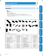 Preview for 2 page of Brother CS-8060 Operation Manual