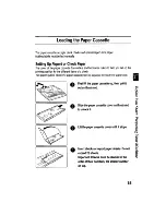 Preview for 21 page of Brother CW-1000 Owner'S Manual