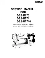 Brother DB2-7740 Service Manual preview