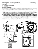 Preview for 8 page of Brother Dream Quilter 15 Service Manual