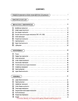 Preview for 2 page of Brother EF4-V41 Service Manual