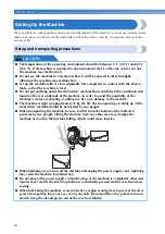 Preview for 26 page of Brother Entrepreneur PR650e Operation Manual